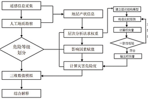 基于层次分析法的泥石流危险等级评价方法及系统