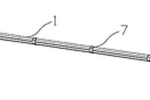 单锚集注式全长锚固的钢丝束及其支护方法