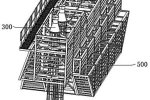 用于泥石流防治的型钢框架坝结构