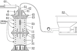 用于超浅埋下穿隧道浅层注浆的试验装置