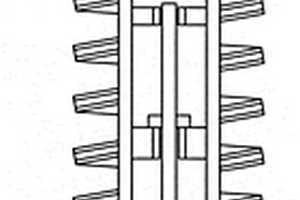 双向挤压式短螺旋成桩装置与成桩方法