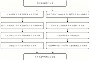 基于反射率和粗糙度的焦沥青光学结构定量表征方法