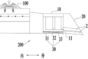 交通线路的排水结构及其施工方法