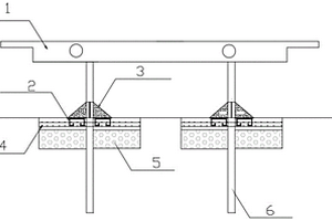 钢箱梁的钢管桩结构及施工方法