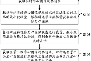 岩心图像的全景切换动态显示方法、装置、设备及介质