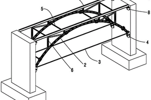 系杆拱式快拼支架及其搭设方法