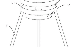 用于地质测绘支架的防倾斜结构