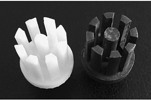 激光熔融立体成型制作铁基非晶传感器探头的方法