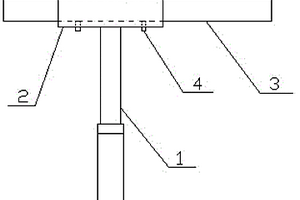 前探梁稳固支柱