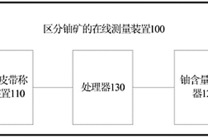 区分铀矿的在线测量装置