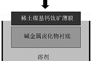 自支撑稀土镍基钙钛矿无衬底薄膜的制备方法