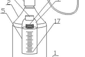 便于野外配液的地质盐酸瓶