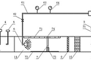 矿井排风湿式共振栅除尘实验系统