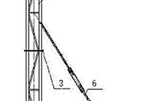 适用于井下下斜孔施工的可调角度独脚钻塔