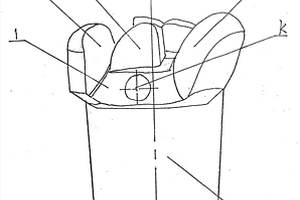 耐热耐磨一体式强化钻头及其制作方法