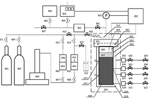 模拟地层条件下CO<Sub>2</Sub>-水-岩反应的实验装置及方法