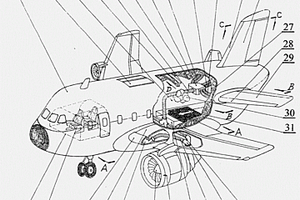利用气动力控制飞行姿态的低速安全飞行器