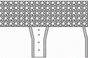锥-柱组合型有孔管桩复合地基