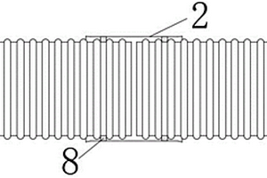 高弯曲弹性模量连续生产PP双壁波纹管