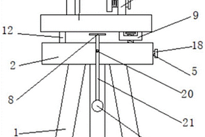 具有调平机构的测绘支架