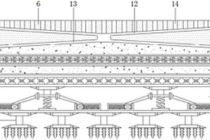 可提高承载力防水渗透的公路路基防沉降装置