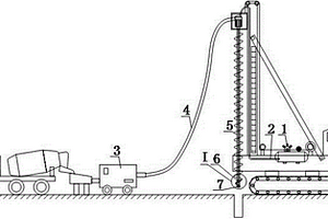 长螺旋冲击桩机