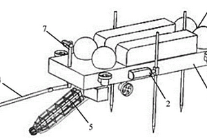 桩腿步行式高效环保深海锰结核采矿机器人