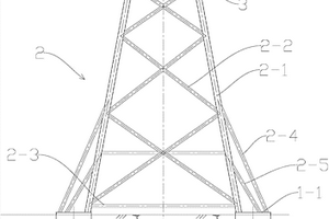 多筒基桁架式海上风电基础结构