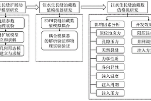 嵌入式离散裂缝的注水生长缝数值模拟方法和装置