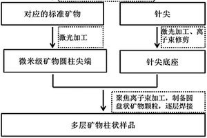 用于纳米CT的矿物标准样品及其制备方法和应用