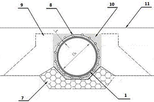 卡箍式管接头连接的钢波纹管成型涵洞施工方法