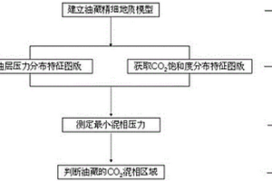 注CO2驱油藏CO2混相区域判断方法