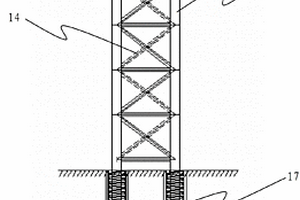 淤泥质深基坑塔吊基础施工方法