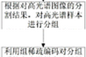 基于均值漂移和组稀疏编码的高光谱图像空谱域分类方法