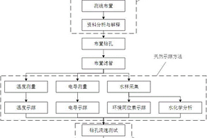 高密度电法与综合示踪法联合探测堤坝渗漏的方法