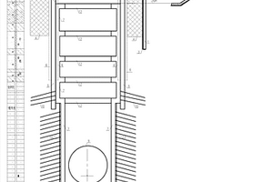 水中超深盾构始发/吊出井结构及其施工方法