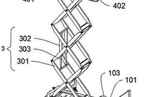 可调节高度的稳定型工程建筑施工架