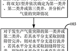 提高双支U型井产气量的方法及装置