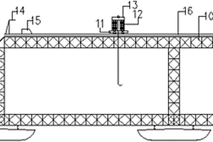 桥梁水下桩基用浮动钻孔平台