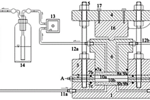 用于高压实膨润土组合体非饱和膨胀力测试的装置