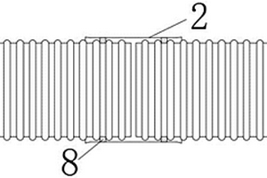 高弯曲弹性模量连续生产PP双壁波纹管及其生产方法