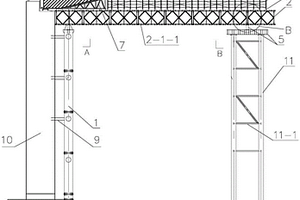 适用于海上大跨现浇梁施工支架