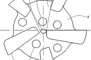具有无中心切削结构的PDC钻头