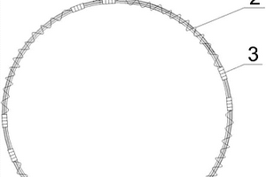 环形网用的具有缠绕型锁扣的圆形环