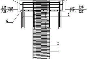 适于喀斯特地区的线路杆塔回型桩锚复合基础及其施工方法