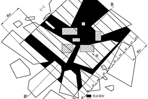 采空区的条带式注浆充填方法