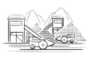 外砌内砼人工矿柱及其构筑方法