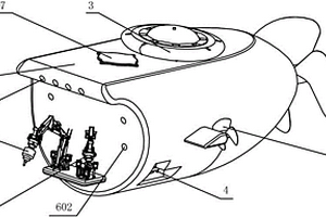 浮游式深海自动采矿机器人