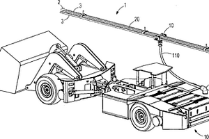 用于移动式采掘机的架空电网