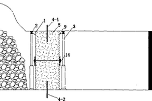 采矿工作面沿空留巷浇筑混凝土连续墙的装置